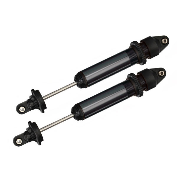 Traxxas Amortisseurs GTX alu anodise noir assembles (sans ressorts) (x2) 7761A – Image 1