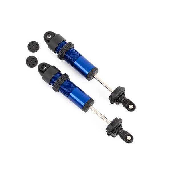 Traxxas Amortisseurs long GT-Maxx alu bleu (x2) 9661 – Image 1
