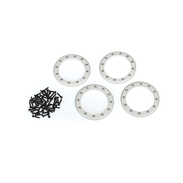 Traxxas Anneaux 2,2 aluminium satin (x4) 8168