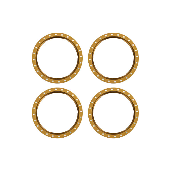 Traxxas Anneaux beadlock aluminium bronze (x4) 10276-BRNZ – Image 1