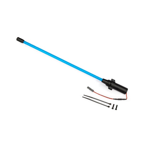 Traxxas Antenne fouet a LED bleue (x1) – Funco 10992-BLUE