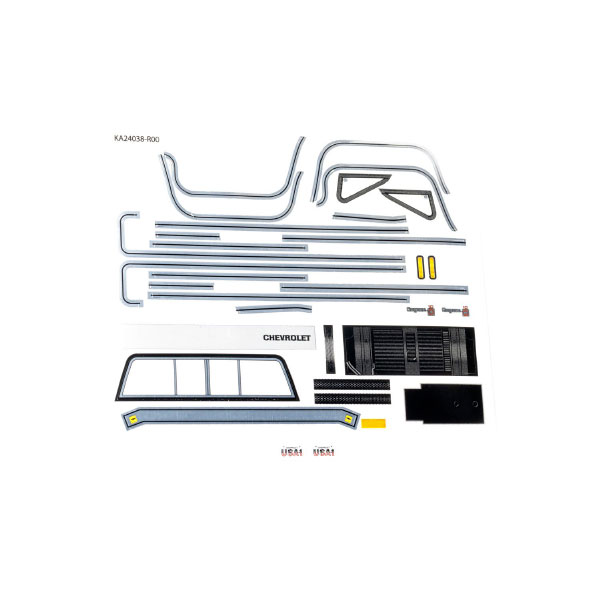 Traxxas Autocollants Chevrolet K10 (1979) – TRX-4Mt 9898