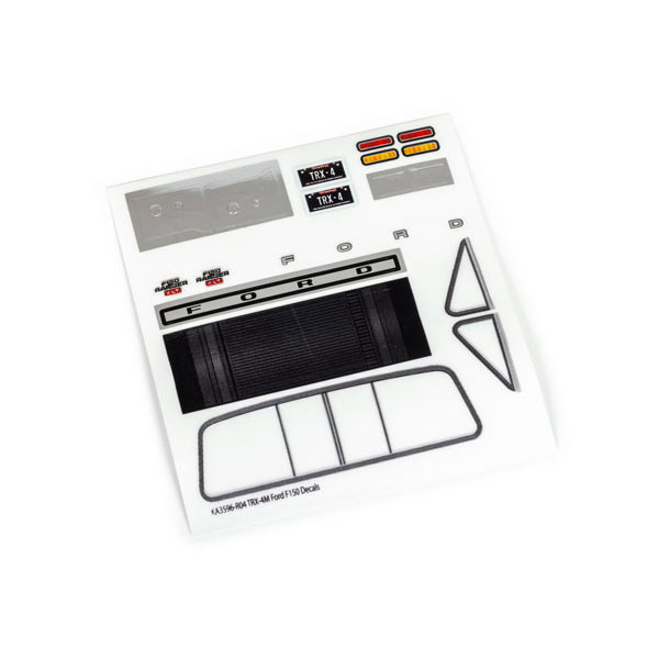 Traxxas Autocollants Ford F150 (1979) – TRX-4M 9828