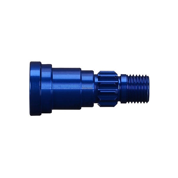 Traxxas Axe de roue aluminium anodisees bleu 7768 – Image 1
