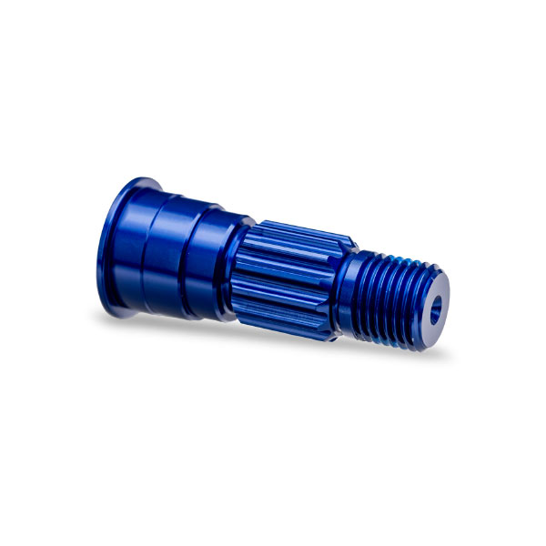 Traxxas Axe de roue avant aluminium anodisées bleu (x1) – Funco 10953-BLUE