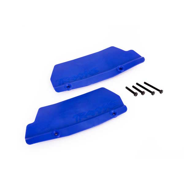 Traxxas Bavettes de triangles bleues 9519X – Image 1