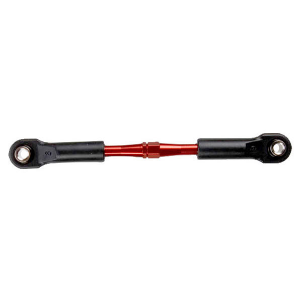 Traxxas Biellette alu de carrossage arrière 49 mm anodisées rouge+ rotules (1) 3738