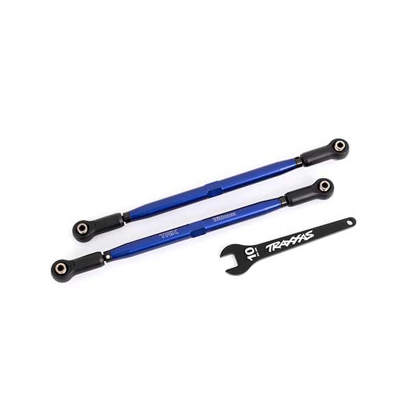 Traxxas Biellettes alu 7075-t6 anodisees bleues (2) X-Maxx WideMaxx 7897X – Image 1