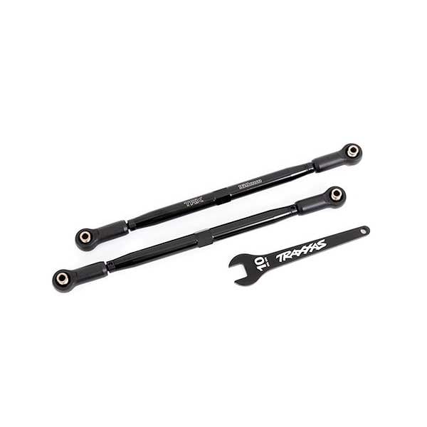Traxxas Biellettes alu 7075-t6 anodisees noires (2) X-Maxx WideMaxx 7897A – Image 1