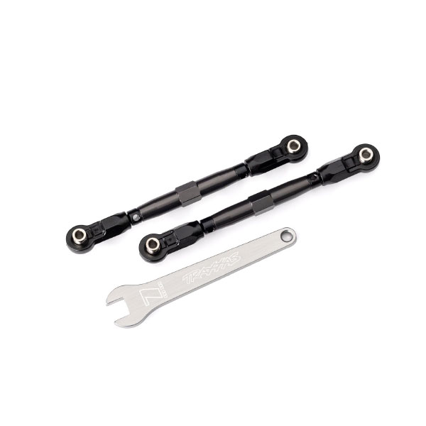 Traxxas Biellettes alu anodisees grises (x2) 8948-GRAY – Image 1