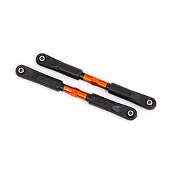 Traxxas Biellettes de carrossage avant alu anodisees oranges (x2) – Sledge 9547T – Image 1