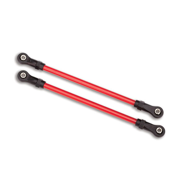 Traxxas Biellettes de suspension arrière supérieur acier rouge (2) 8142R