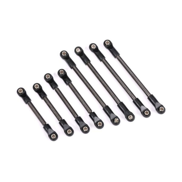 Traxxas Biellettes de suspension avant/arrière acier – TRX-4M high trail 9849