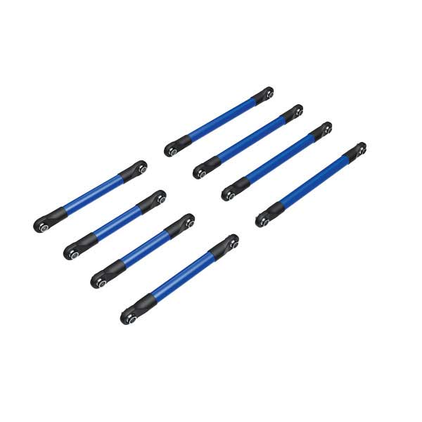 Traxxas Biellettes de suspension avant/arrière alu anodisées bleues – TRX-4M 9749-BLUE