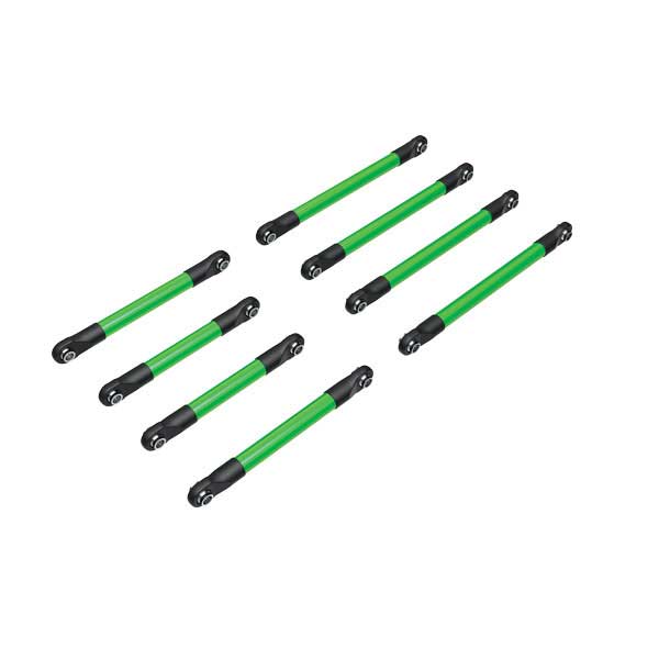 Traxxas Biellettes de suspension avant/arrière alu anodisées vertes – TRX-4M 9749-GRN