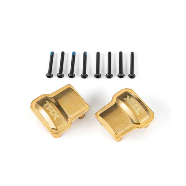 Traxxas Boîtiers de différentiel en laiton (8 gr chacun) (x2) – TRX-4M 9787