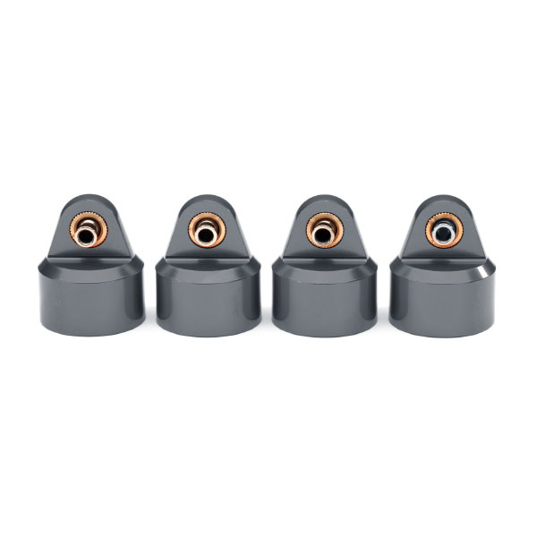 Traxxas Bouchons d’amortisseur GT-Maxx alu anodises gris (x4) 8964-GRAY – Image 1