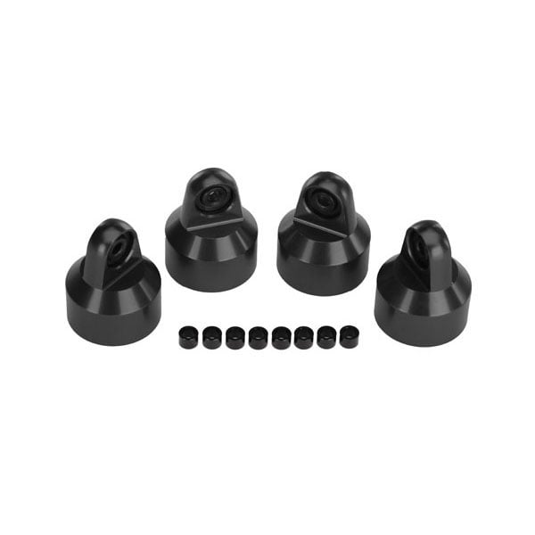 Traxxas Bouchons d’amortisseur GTX alu anodises teflone 7764X – Image 1