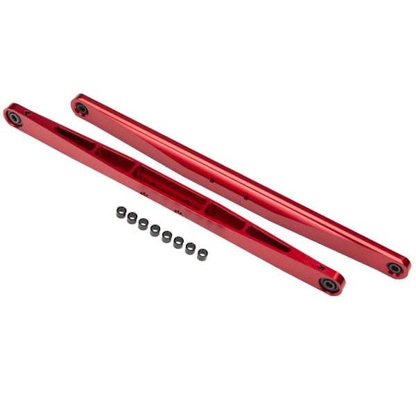 Traxxas Bras de suspension alu anodisés rouge (2) 8544R