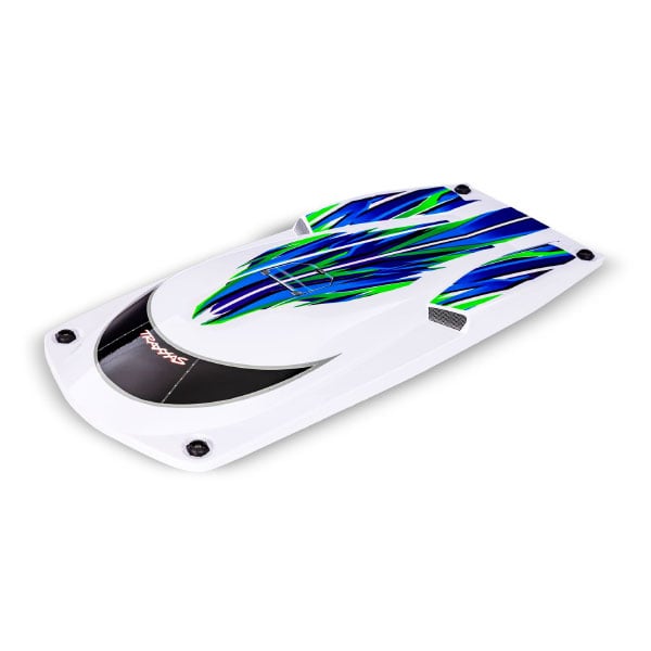 Traxxas Capot avec graphiques vert Spartan SR 10316-GRN – Image 1