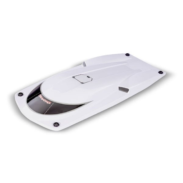 Traxxas Capot blanc sans decorations Spartan SR 10316 – Image 1