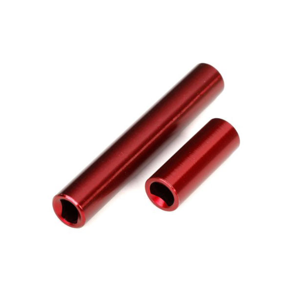 Traxxas Cardans central avant/arrière anodisés rouges – TRX-4M high trail 9852-RED