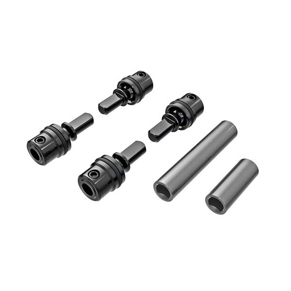Traxxas Cardans central complet avant/arrière anodisés gris – TRX-4M 9751-GRAY