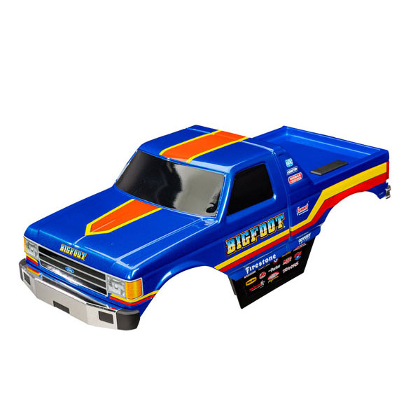 Traxxas Carrosserie Bigfoot no. 8 bleue 9020-BLUE