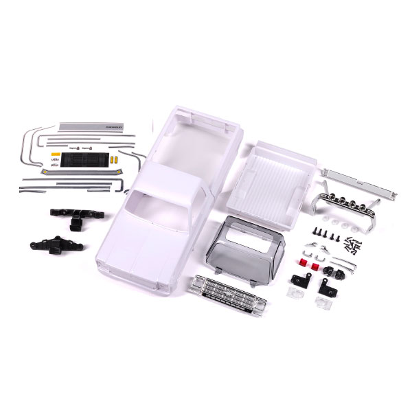 Traxxas Carrosserie Chevrolet K10 truck (1979) blanche a peindre – trx4-m 9811