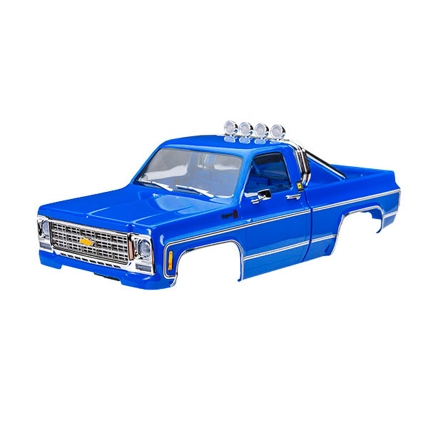 Traxxas Carrosserie complète Chevrolet K10 truck (1979) bleue – trx4-m 9811-BLUE