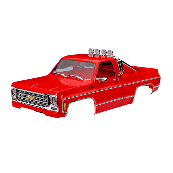 Traxxas Carrosserie complète Chevrolet K10 truck (1979) rouge – trx4-m 9811-RED