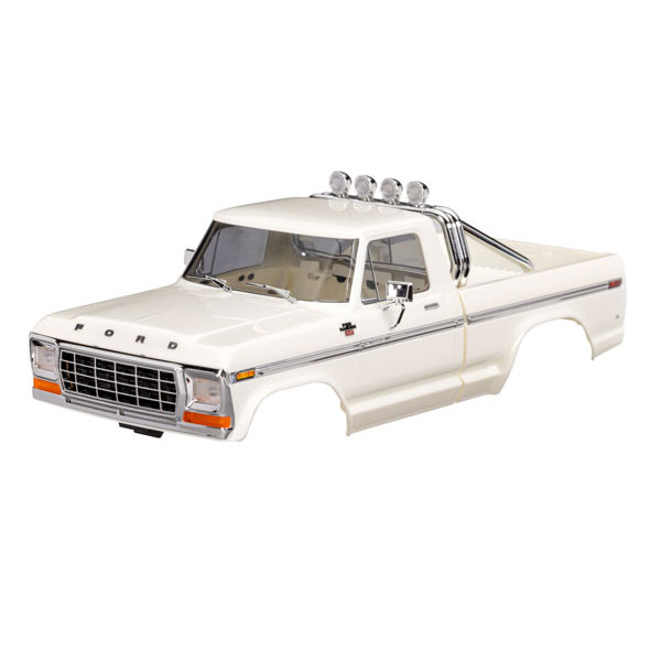 Traxxas Carrosserie complète Ford F150 truck (1979) blanche – trx4-m 9812-WHT