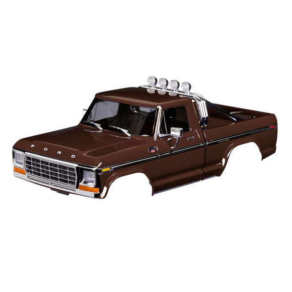 Traxxas Carrosserie complète Ford F150 truck (1979) marron – trx4-m 9812-BRWN