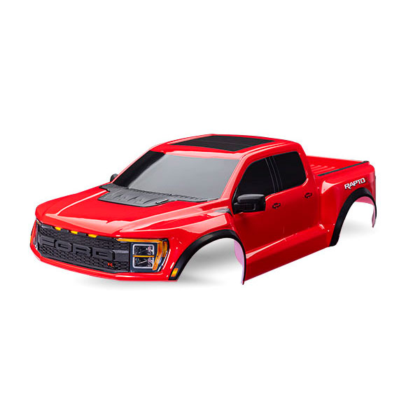 Traxxas Carrosserie complète Ford Raptor r + rouge 10112-RED
