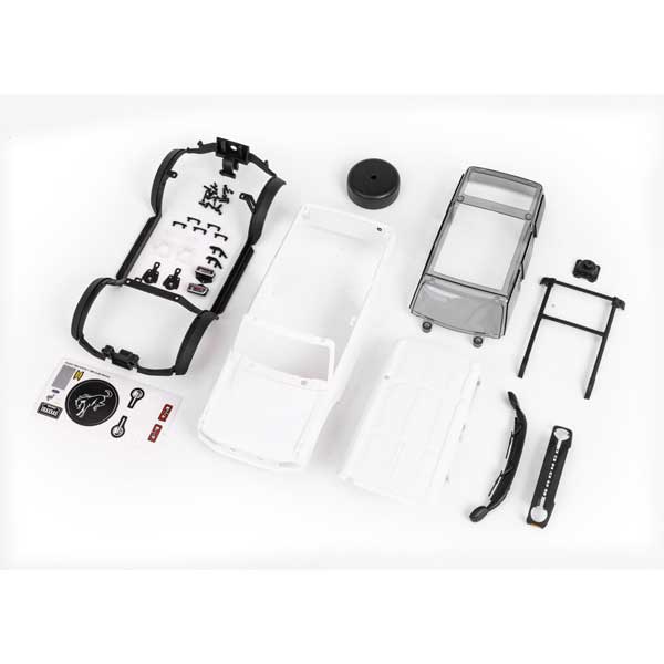Traxxas Carrosserie Ford Bronco blanche a peindre – 1/18 9711