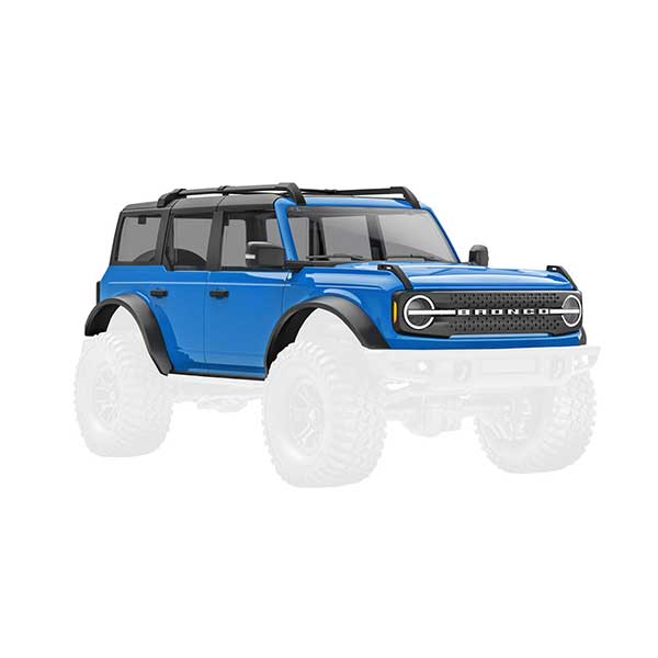 Traxxas Carrosserie Ford Bronco bleue – 1/18 9711-BLUE