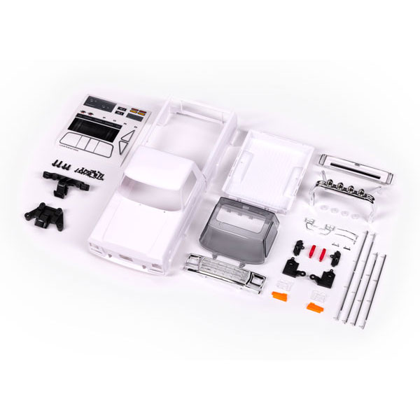 Traxxas Carrosserie Ford F150 truck (1979) blanche a peindre – trx4-m 9812