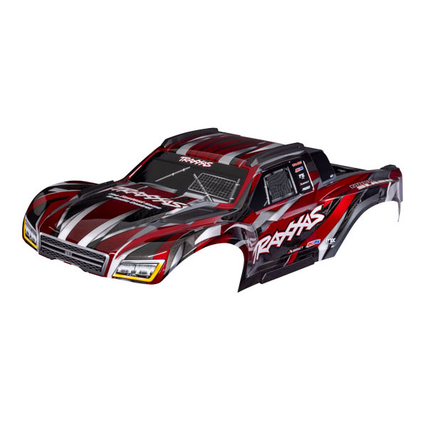 Traxxas Carrosserie Maxx Slash rouge peinte et decoree 10211-RED – Image 1