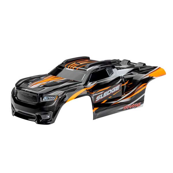 Traxxas Carrosserie Sledge peinte et decoree orange 9511T – Image 1