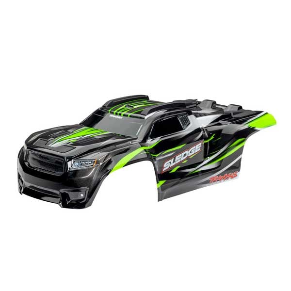 Traxxas Carrosserie Sledge peinte et decoree verte 9511G – Image 1