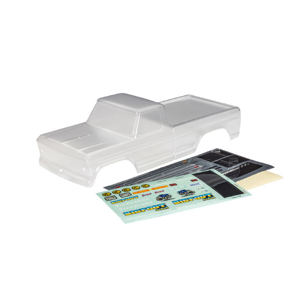 Traxxas Carrosserie transparente Bigfoot no. 1 3660X