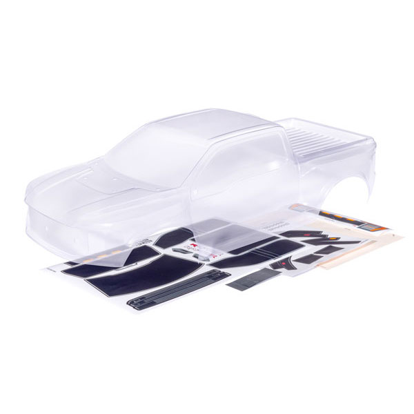 Traxxas Carrosserie transparente Ford Raptor r + autocollants 10111