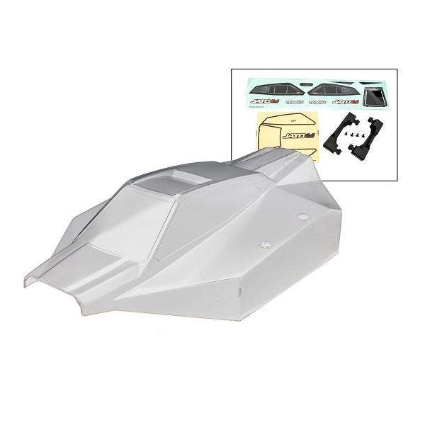 Traxxas Carrosserie transparente Jato 4x4 + autocollants 9018