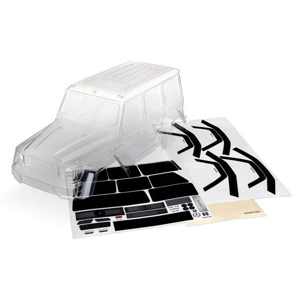 Traxxas Carrosserie transparente Mercedes benz classe g 500 + autocollants 8811