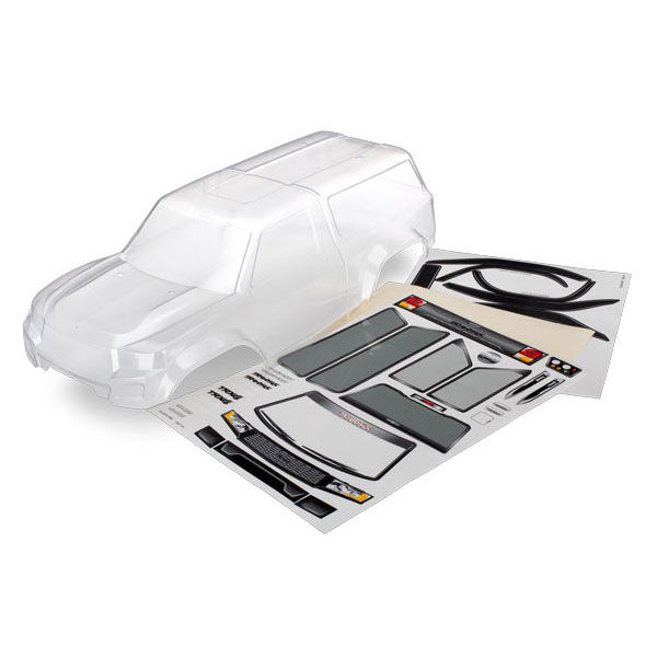 Traxxas Carrosserie transparente TRX-4 Sport camper + autocollants 8112