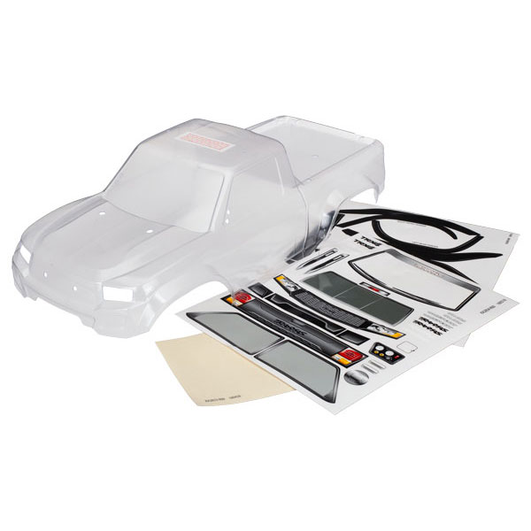 Traxxas Carrosserie transparente TRX-4 Sport decoupe kit LED + autocollants 8111R