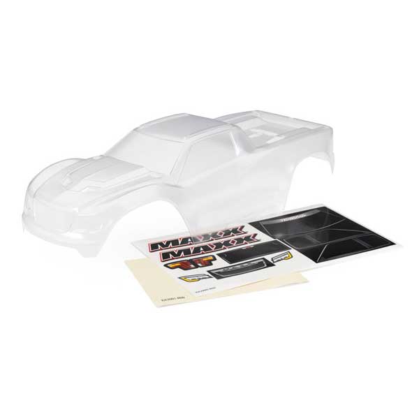 Traxxas Carrosserie transparente WideMaxx + autocollants 8918