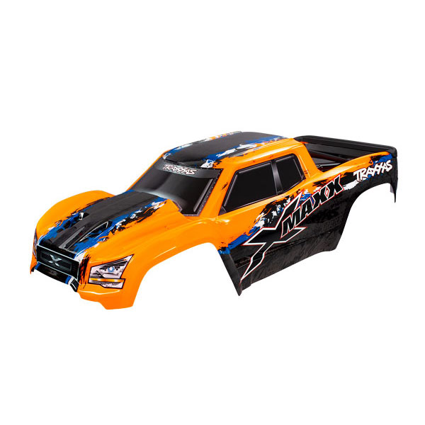 Traxxas Carrosserie X-Maxx orange peinte et decoree 7811 – Image 1