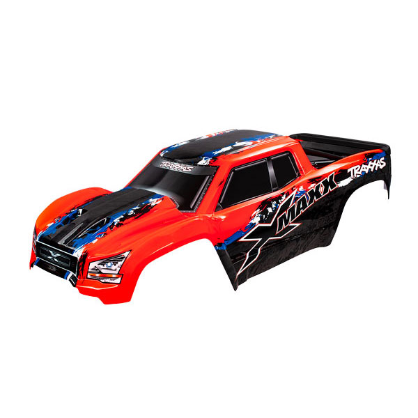 Traxxas Carrosserie X-Maxx rouge peinte et decoree 7811R – Image 1