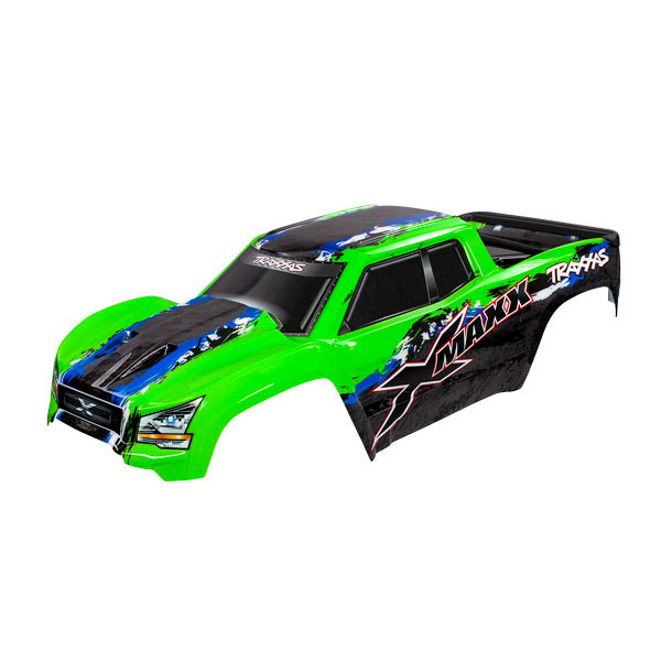 Traxxas Carrosserie X-Maxx verte peinte et decoree 7811G – Image 1